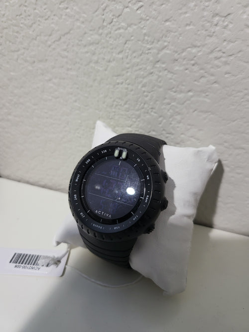 ACTIVA by INVICTA Digital Sport Watch – Black Tactical Style LED Watch with Box